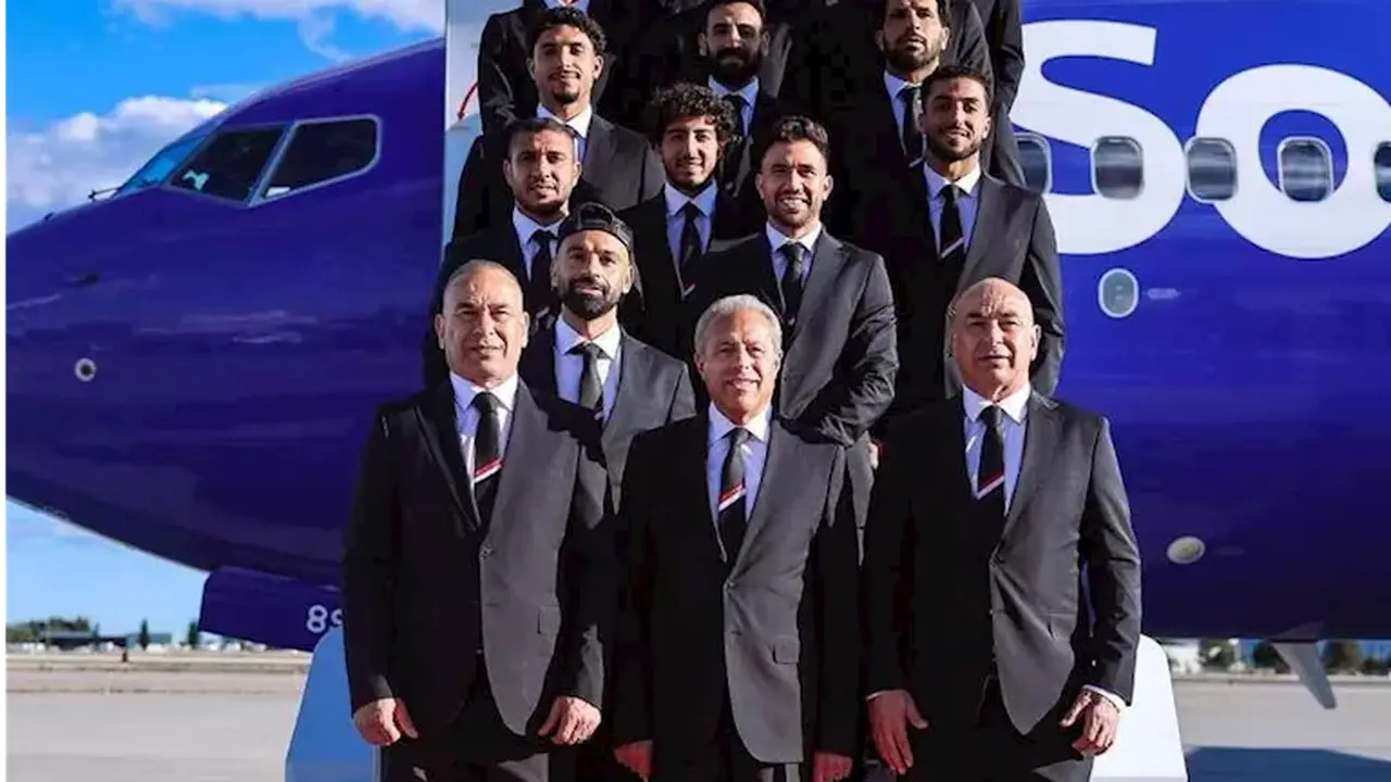 منتخب مصر يحط رحاله في سبوكين لمواجهة بلجيكا بكأس العالم